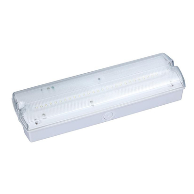 Đèn khẩn cấp pin lithium Ion 60Hz Đèn LED vách ngăn màu trắng 4W 150lm Gắn trần