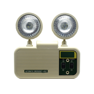 Đèn LED đôi khẩn cấp không chiếu sáng bên phải bằng nhựa bên phải 3W 6500K