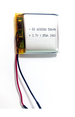 Li-ion Polymer 603030 500mAh 3.7V Với PCM