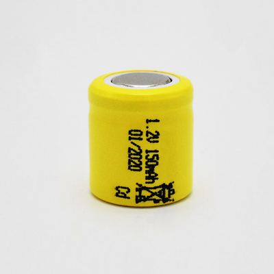 Có thể sạc lại pin 1,2 V Ni Cd Chiếu sáng khẩn cấp Tế bào 150mAh