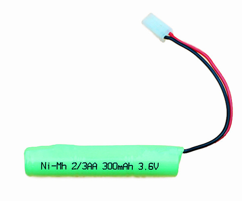 Bộ pin sạc Ni Mh 3.6 V 300mah có thể sạc lại 2 Loại thanh 3AA 300mAh