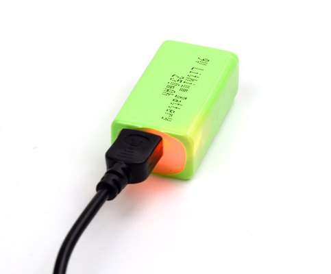 Chiếu sáng khẩn cấp Pin Lithium 9V 250mAh Nhiệt độ thấp với USB