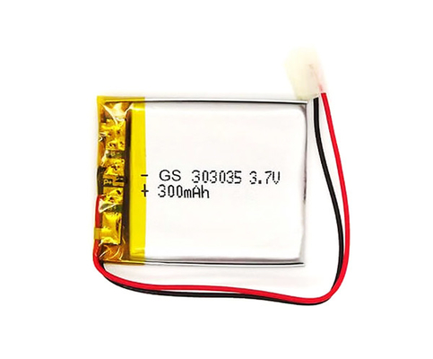 Pin Polymer Lithium Ion Pin khẩn cấp 300mAh 3.7V 60 độ C.