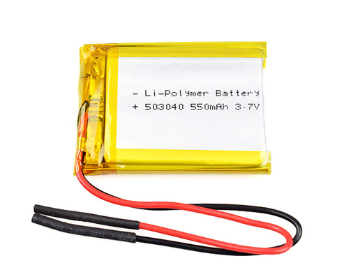 12,5g Pin Lithium Ion 3.7 V 550mAh Li Polymer Cell cho thiết bị di động