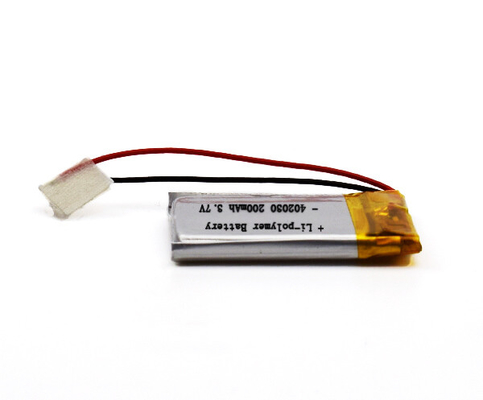 Đèn khẩn cấp pin Lithium Ion 200mAh 402030 3,7 Volt 10g