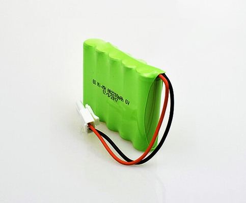 NiMH Dấu hiệu thoát hiểm khẩn cấp Pin AA 2200mAh 6V Nhiệt độ cao