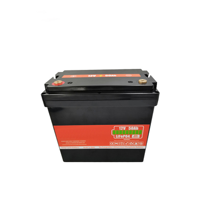 OEM pin lithium 12v 50Ah pin mặt trời gói với chu kỳ sâu