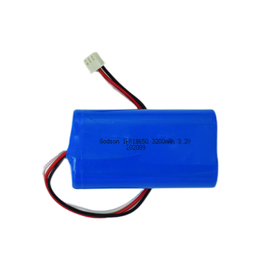 Pin LiFePO4 3200 mah 3.2 Volt IFR18650 Áo khoác PVC cho chiếu sáng khẩn cấp
