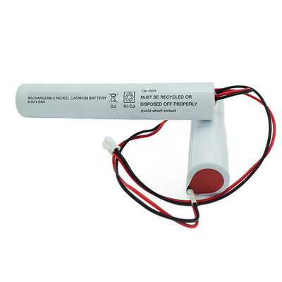 Bộ pin 6.0 V NiCd có thể sạc lại D4500mAh với tuổi thọ dài