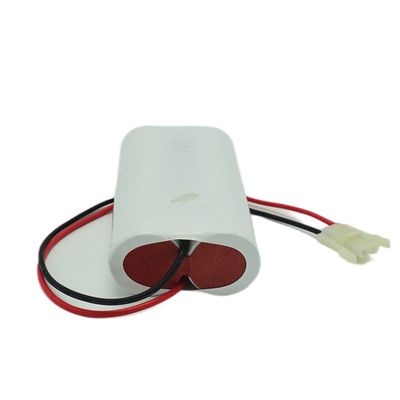 Bộ pin đèn thoát hiểm khẩn cấp Side By Side Gói 4,8 Volt D40000mAh NiCd