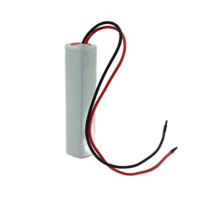 Ni Cd D4000mah 2.4 Volt Exit Light pin loại Stick với PVC trắng