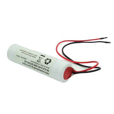 Ni Cd D4000mah 2.4 Volt Exit Light pin loại Stick với PVC trắng