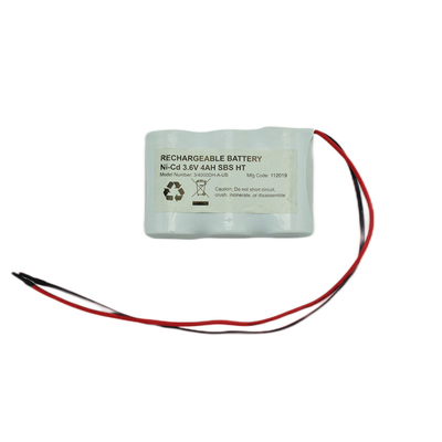 OEM Exit Sign Gói pin nhẹ NiCD D4000mAh 3.6V Side By Side