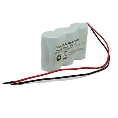 OEM Exit Sign Gói pin nhẹ NiCD D4000mAh 3.6V Side By Side