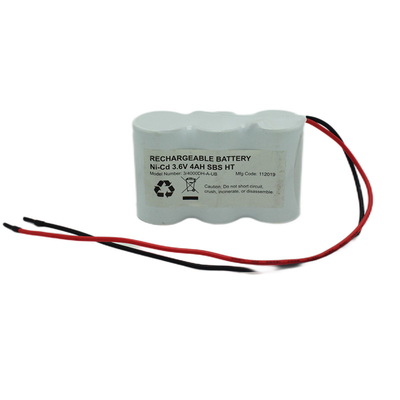 Ni Cd Đèn thoát hiểm khẩn cấp Pin cạnh nhau 3,6 Volt 4000mah