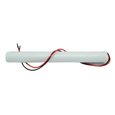 6.0 Volt Ni Cd Đèn chiếu sáng thoát hiểm khẩn cấp Loại thanh PVC Màu trắng