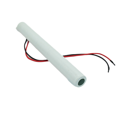 6.0 Volt Ni Cd Đèn chiếu sáng thoát hiểm khẩn cấp Loại thanh PVC Màu trắng