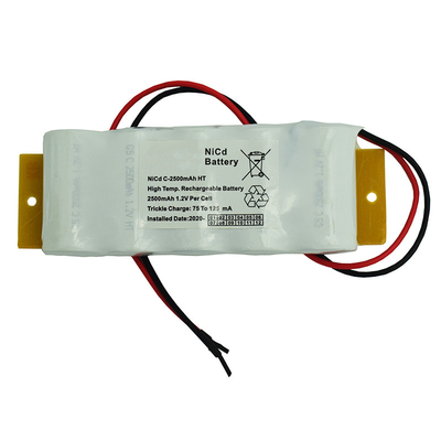 Pin đèn thoát hiểm khẩn cấp 2500mah có thể sạc lại Sạc 6.0V 0.1C