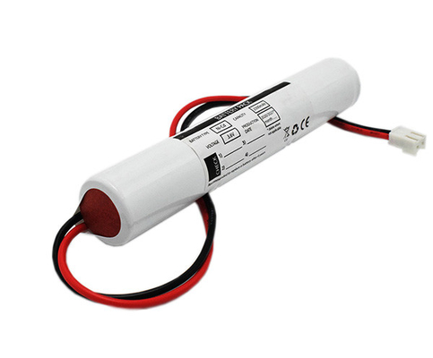 Đèn khẩn cấp 3.6V Ni Cd Pin 2500mAh Chu kỳ 500 lần