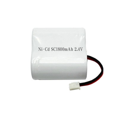 SC1800mah Đèn khẩn cấp Ni Cd Gói pin 2,4 Volt