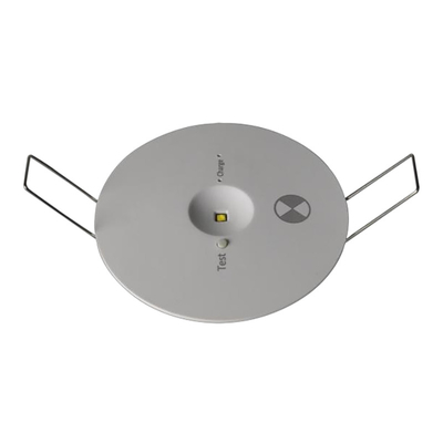 Đèn LED Downlight khẩn cấp không được bảo trì Màu trắng 2W 130mm DGS32A