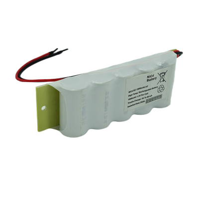 Đèn khẩn cấp 6.0V Ni Cd Pin 1800mAh 500 lần chu kỳ