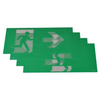 1.5Ah Lưỡi rút lõm Đèn khẩn cấp Đèn chiếu sáng Trad Exit Màu trắng 4W EGS4R