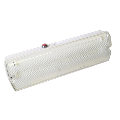 Đèn khẩn cấp pin lithium Ion 60Hz Đèn LED vách ngăn màu trắng 4W 150lm Gắn trần