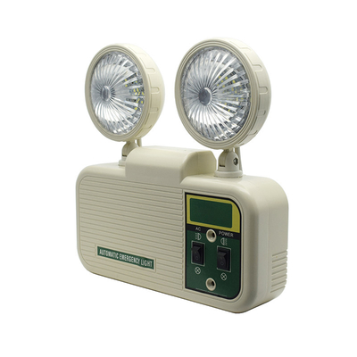 Đèn LED đôi khẩn cấp không chiếu sáng bên phải bằng nhựa bên phải 3W 6500K