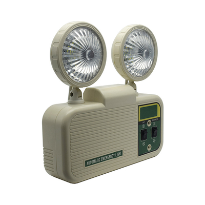 Đèn LED đôi khẩn cấp không chiếu sáng bên phải bằng nhựa bên phải 3W 6500K