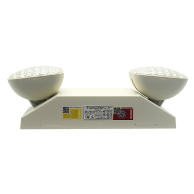 Đèn LED đôi khẩn cấp không chiếu sáng bên phải bằng nhựa bên phải 6W 6500K