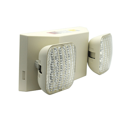 Đèn LED đôi khẩn cấp không chiếu sáng bên phải bằng nhựa bên phải 6W 6500K