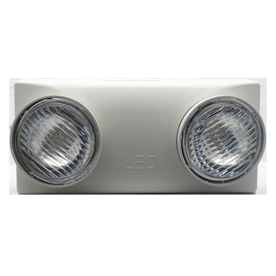 Pin Lithium Ion Led Twin Spot Đèn khẩn cấp 6500K 3 giờ