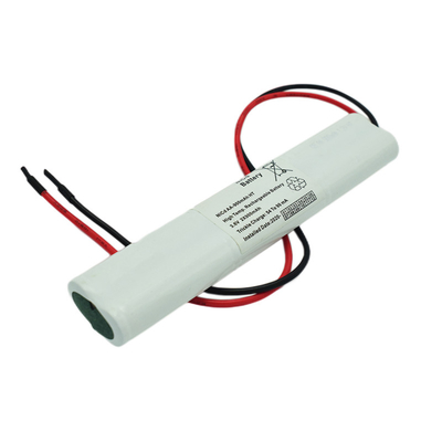 SC1800mah Đèn khẩn cấp Bộ pin Ni Cd 3.6 Volt
