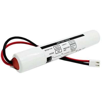 Pin đèn thoát hiểm khẩn cấp 3.6V Mã HS 8507300090 NiCD SC1200mAh