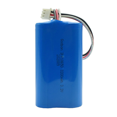 Pin chiếu sáng khẩn cấp 3.2Volt LiFePO4 3200mAh Chu kỳ sâu 18650
