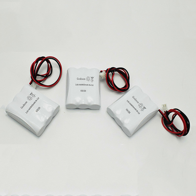 Bộ pin đèn thoát hiểm khẩn cấp AA NiCD AA900mAh 3.6V SBS có thể sạc lại
