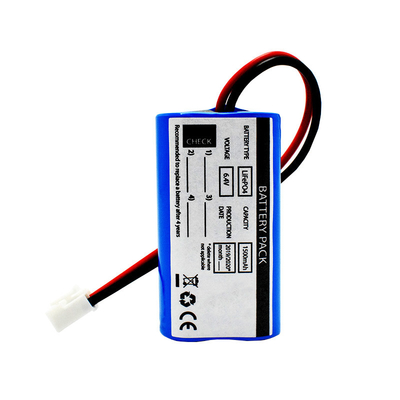 Pin Lithium Fire Exit Light Pin Lifepo4 Cells 18650 6.4V 1500mAh