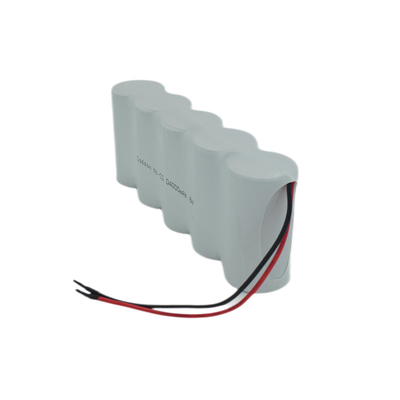 NiCD pin đèn thoát hiểm khẩn cấp D4000mAh 6.0 V an toàn cạnh nhau