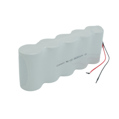 Bộ pin đèn khẩn cấp nhiệt độ cao NiCD D4000mAh 6.0V