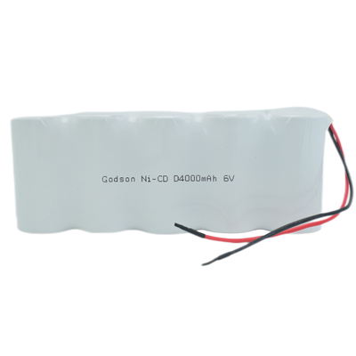 Pin đèn thoát hiểm khẩn cấp 4.0Ah Có thể sạc lại Nhiệt độ cao 6.0V