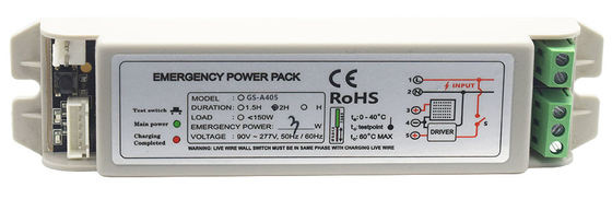 Vỏ máy tính chống cháy Đèn khẩn cấp Power Pack 3h tùy chỉnh