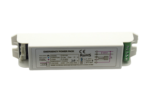 277V IP20 Đèn khẩn cấp Bộ điện GS-Q1125 Bộ thiết bị khẩn cấp