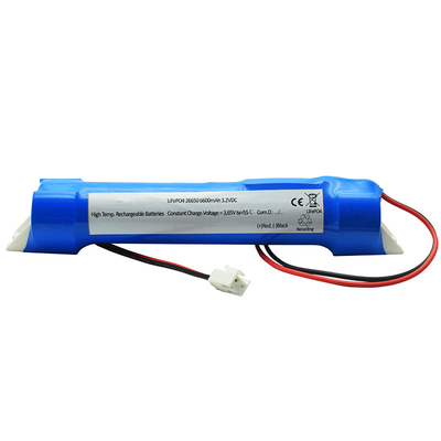 Bảo mật mật độ năng lượng cao 26650 LiFePO4 Bộ pin 6600mAh 3.2V Thời gian chu kỳ cao 2000 lần
