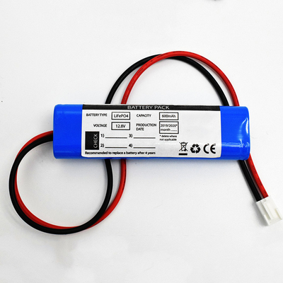 600mAh 12,8V pin lithium sạc lại IFR 14500 An toàn và độ tin cậy