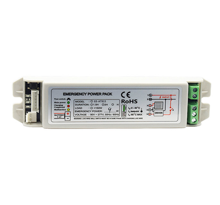 AC 85V Đèn khẩn cấp Power Pack GS-AT815 Chuyển đổi 5-15W pin điện khẩn cấp