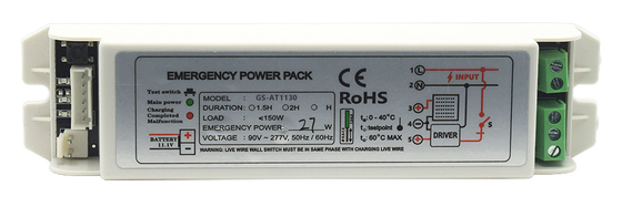 Hộp PC chống cháy Bộ chiếu sáng khẩn cấp Power Pack