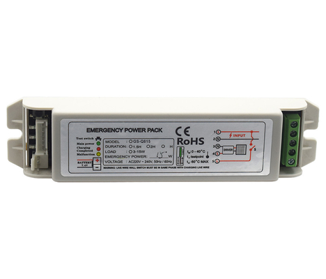 11-15W tối đa 0.05A gói điện khẩn cấp 1.5h tùy chỉnh