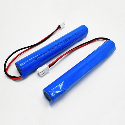 IFR 1600mAh 6.4 Volt 18650 LiFePO4 loại pin dễ cài đặt