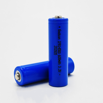 14500 600mAh 3.2V LiFePO4 pin cho đèn khẩn cấp &amp; dấu hiệu ra